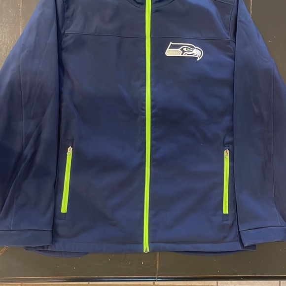 Seattle Seahawks Like New Zip up coat - Picture 3 of 6